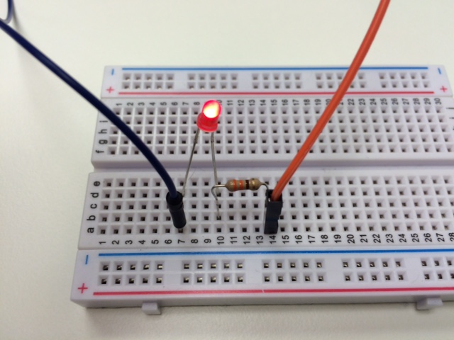 LED Turned On