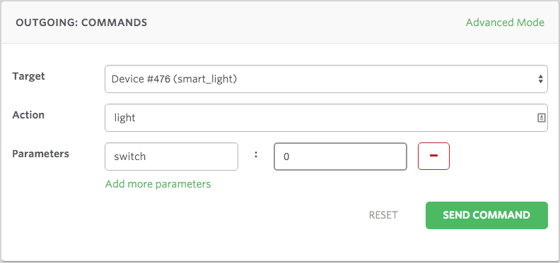 Screenshot - Send Off Command